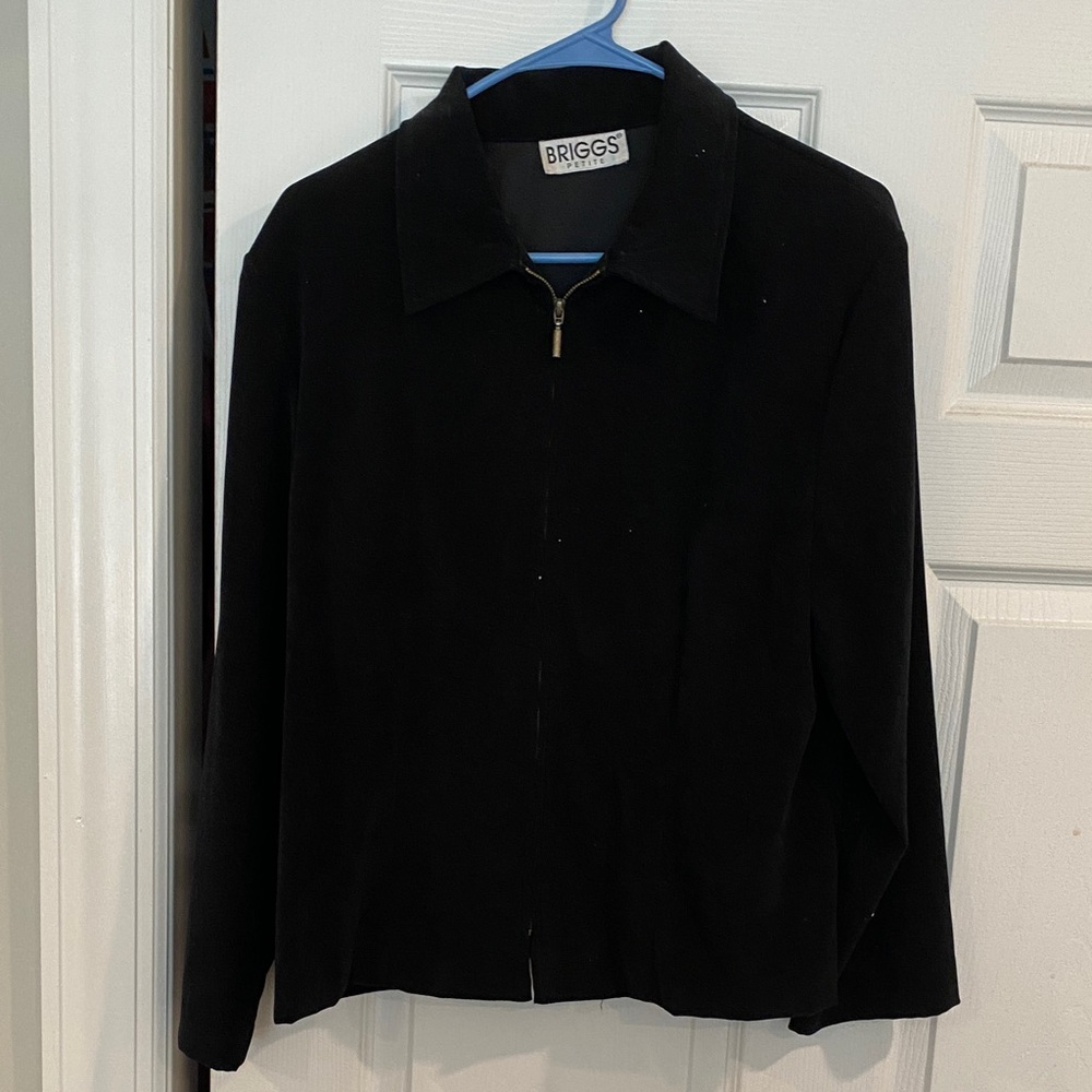 Briggs New York Womens  Classic Black Jacket